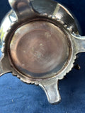 FB Rogers Silver Co Footed Lipped Water Pitcher with Ice Catcher
