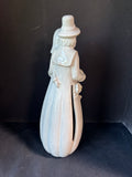 Ceramic Thanksgiving Couple Figurine, Untested