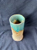 Studio Pottery Vase; Signed