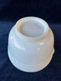 Pyrex Hamilton Beach Milk Glass Ribbed Mixing Bowl With Sprout