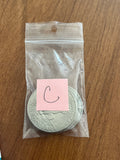 C- Set of 3 Eisenhower Dollar Coins, 1971, 1972