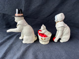 Lenox Feline Pilgrim Family Set Of 3 (GGG)