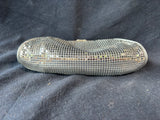 Whiting & Davis International Silver Tone Mesh Evening Bag