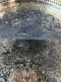 International Silver Company Round Serving Tray Camelot