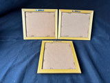 Lot of 3 Framed Venetian Canal & Landmark Prints; Signed