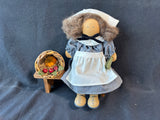 Lizzie High Doll W/Bench (B)