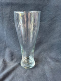Set Of 6 Clear Glass Pilsner Beer Glasses