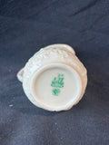 Belleek Ireland Fine Irish Porcelain Mask Bacchus Creamer Pitcher