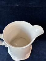 Large Porcelain Pitcher By Peppertree Tabletop