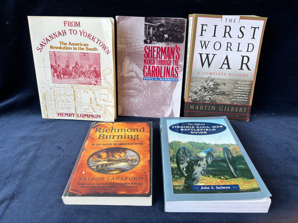 Lot Of War Books (5)