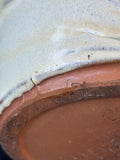 Cream-Colored Ceramic Planter