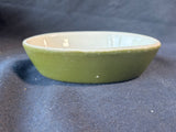 Set Of 5 Hall Forest Green Oval Individual Baking Dishes