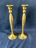 Pair Of Brass Candlestick Holders