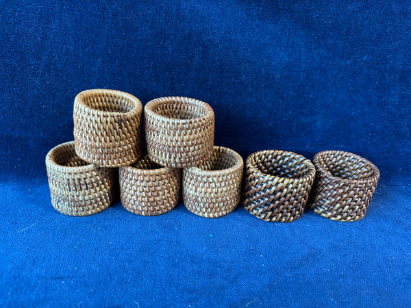 Assorted Lot Of Napkin Ring Holders (7)