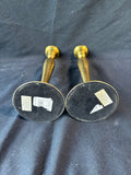 Pair Of Brass Candlestick Holders