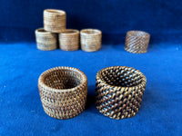 Assorted Lot Of Napkin Ring Holders (7)