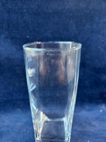 Set Of 7 Square Bottomed Glass Tumblers
