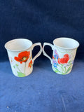 Lot Of 4 Stechcol Gracie Bone China Coffee Mugs