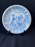 A Good Mother Makes a Happy Home Wall Hanging Plate
