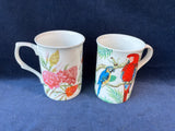Lot Of 4 Stechcol Gracie Bone China Coffee Mugs
