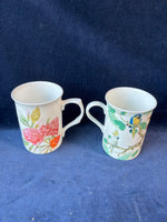 Lot Of 4 Stechcol Gracie Bone China Coffee Mugs
