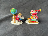 Dept. 56 “Charting Santa’s Course” 2-Piece Figurine Set (B4)