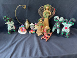 Assorted Christmas Decor Lot
