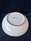 Pair Of Cream Colored Embossed Bowl by Hausenware