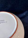 Pair Of Cream Colored Embossed Bowl by Hausenware