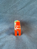 Nils Olsson Style Orange Wooden Dala Horse Sweden