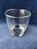 Set Of 4 Clear Heavy Bottomed Drinking Glasses