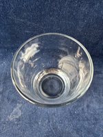 Set Of 4 Clear Heavy Bottomed Drinking Glasses