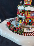 Dept. 56 “North Star Commuter Train Station” Set, Powered On(B9) *Read Description*