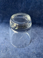 Set Of 4 Clear Heavy Bottomed Drinking Glasses