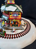 Dept. 56 “North Star Commuter Train Station” Set, Powered On(B9) *Read Description*