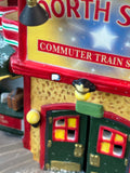 Dept. 56 “North Star Commuter Train Station” Set, Powered On(B9) *Read Description*