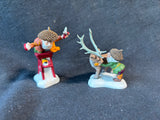 Dept.56 “Scissors Wizard” 2-Piece Set (B11)
