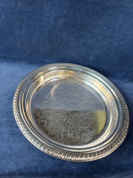 Eton Silver Plate Tray