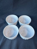 Set Of 4 Palm Restaurant Ramekins