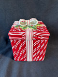 Jackson & Perkins Ceramic Gift Box Cookie Jar