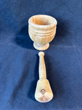 Wooden Mortar And Pestle