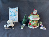 Dept.56 “Naughty Or Nice Detective Agency” Set, Works (B12)