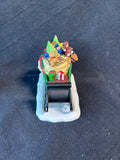 Dept.56 “Sleigh & Eight Tiny Reindeer” Figurine Set (B13)