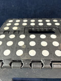 (A)White & Black Folding Plastic Step Stool