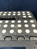 (A)White & Black Folding Plastic Step Stool