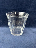 Set Of 4 Duralex Picardie Clear 9 Panel Juice Glasses