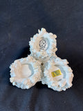 Mottahedeh Williamsburg Restoration 3-Compartment Sweetmeat Dish *Read Description*