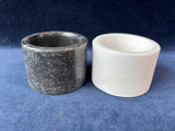 Pair Of Marble Salt Cellars