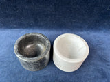 Pair Of Marble Salt Cellars