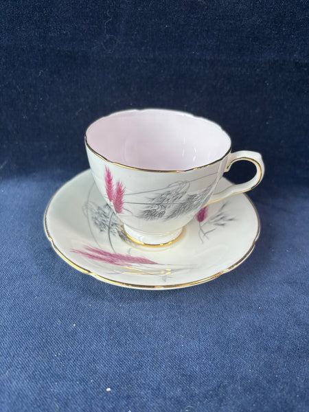 Old Royal Wheat Teacup & Saucer